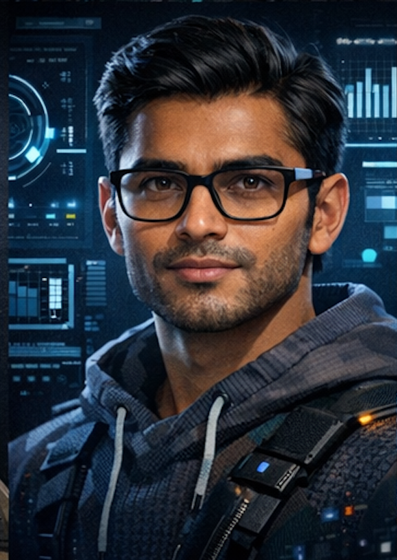 Coder persona headshot